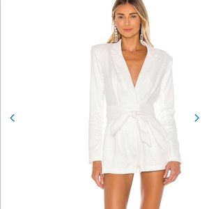 Michael Costello x Revolve Harley Romper white S